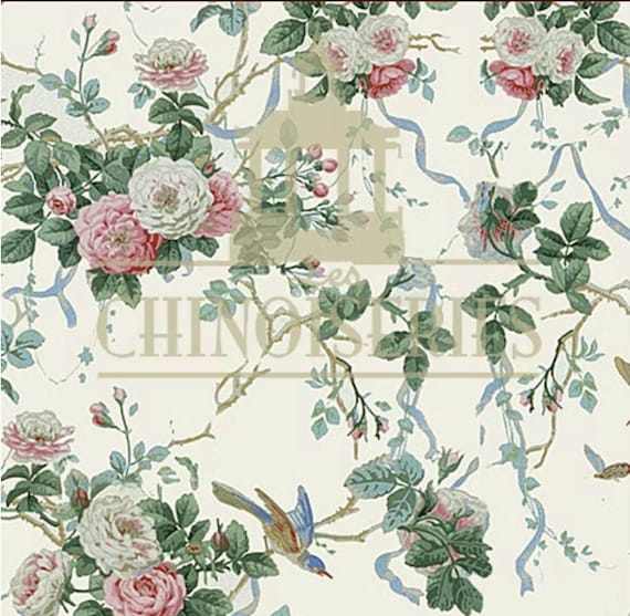 1:12 Dollhouse Miniature FABRIC, Matching Fabric, Jane, Scale One Inch
