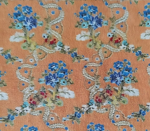 1:12 Dollhouse Miniature FABRIC, Aline, Scale One Inch