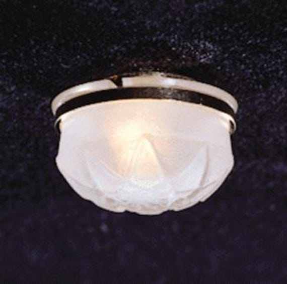 1:12 Dollhouse Miniature Ceiling Light, Scale One Inch