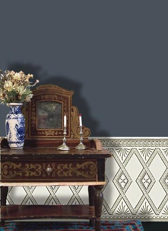 1:12 Dollhouse Miniature Wallcovering, Since, Scale One Inch