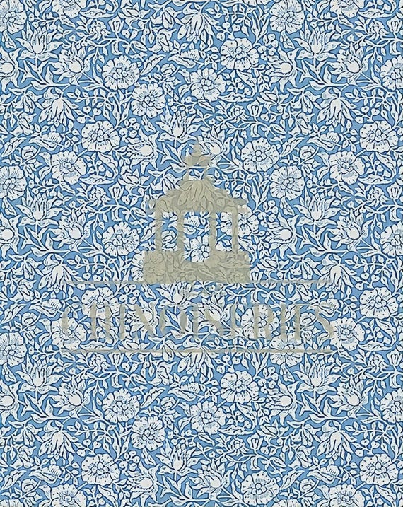1:12 Dollhouse Miniature WALLPAPER, Star, Scale One Inch