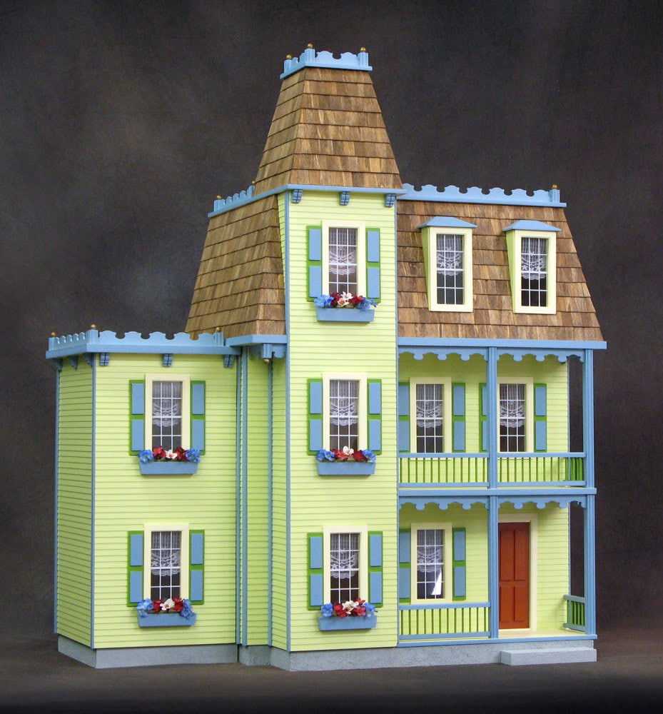 Dollhouse Doll House Miniature 1:12 Conservatory Beautiful Lighted -  collectibles - by owner - sale - craigslist