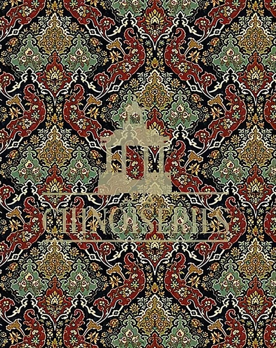 1:12 Dollhouse Miniature WALLPAPER, Empire, Scale One Inch