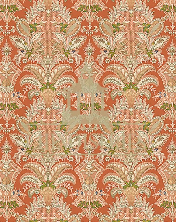 1:12 Dollhouse Miniature WALLPAPER, Kean, Scale One Inch