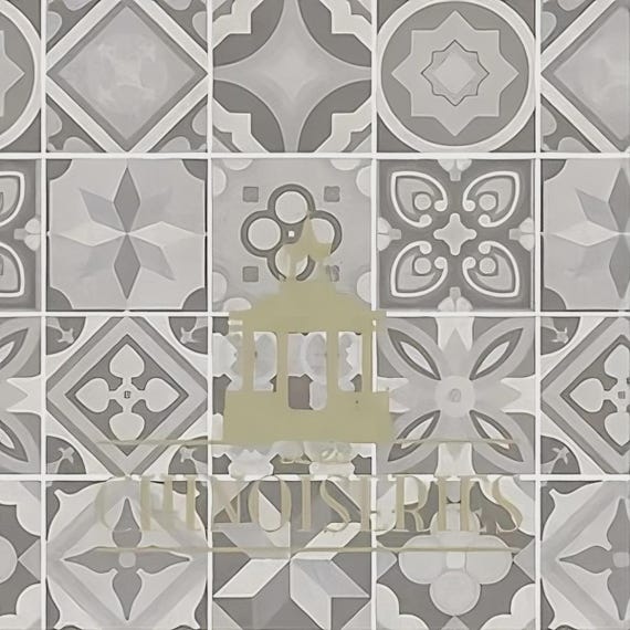 1:12 Dollhouse Miniature WALLPAPER, FLOOR PAPER, Viva Maria, Scale One Inch