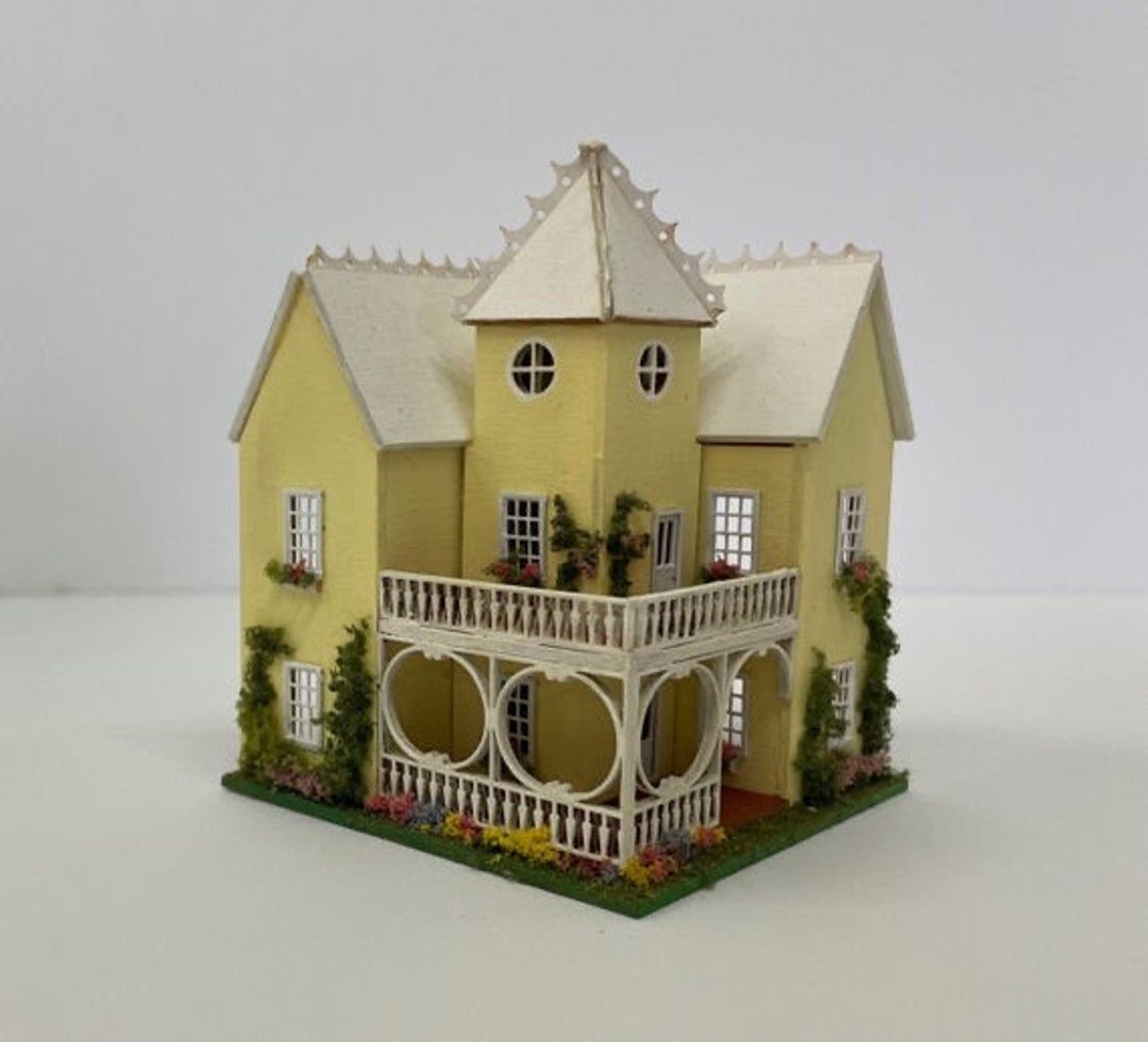 Miniature Micro Dollshouse KIT With Porch 1:144th Scale Home -  Hong  Kong