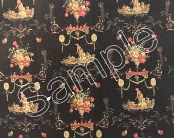 Dollhouse Miniature FABRIC , Raphael, 1:12 scale