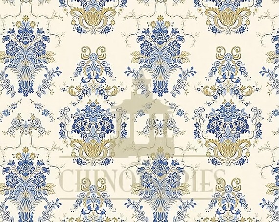 1:12 Dollhouse Miniature WALLPAPER, Julian, Scale One Inch