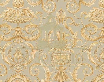 1:12 Dollhouse Miniature FABRIC, Matching Fabric, Dance, Scale One Inch