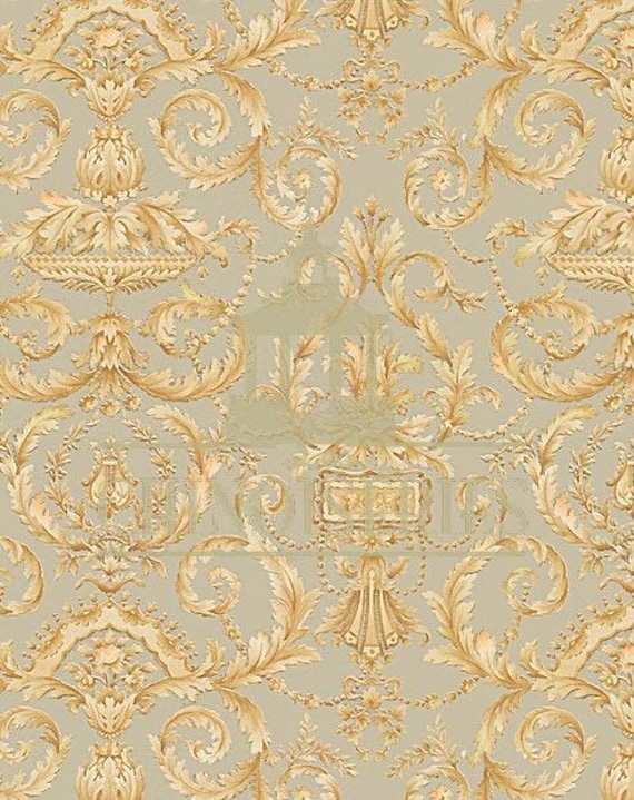 1:12 Dollhouse Miniature FABRIC, Matching Fabric, Dance, Scale One Inch