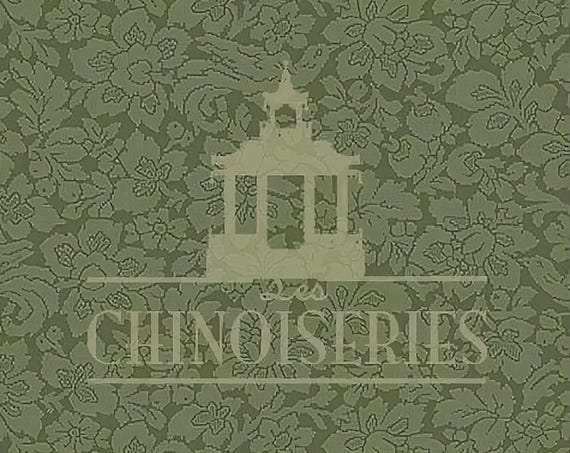 1:12 Dollhouse Miniature WALLPAPER, Verde, Scale One Inch