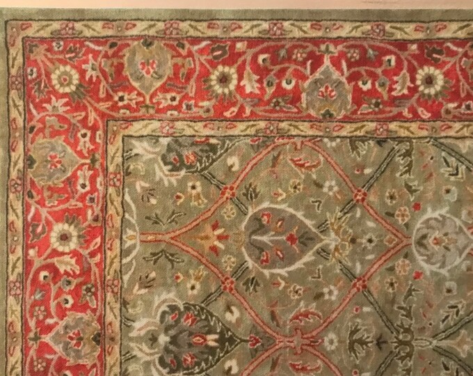 Dollhouse Miniature Square Room Size Rug Maeve 112 Scale Etsy