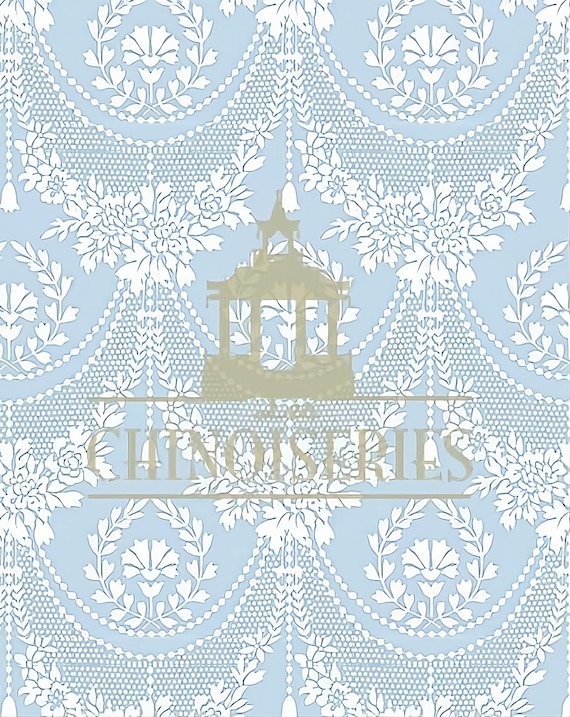 1:12 Dollhouse Miniature WALLPAPER, Desiree, Scale One Inch