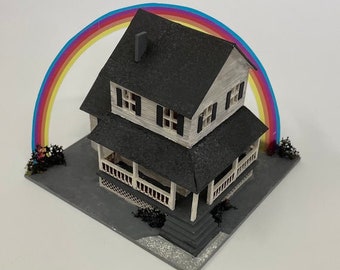 Set Mensole In Miniatura Scala 1:144 Per Casa Delle Bambole: Kit Fai Da Te In Legno
