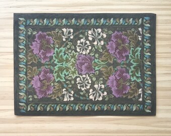 Tapis Miniature Doux Pour Maison De Poupée : Peluche, Deux Tailles Et Formes, Décoration Chambre Poupée 1/12