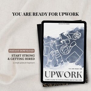 You are Ready for Upwork | Freelancing Guide for Beginners | PDF ebook