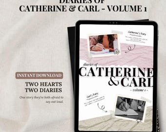 Diaries of Catherine and Carl - Volume 1 | cozy fiction, soft romance, diary style story