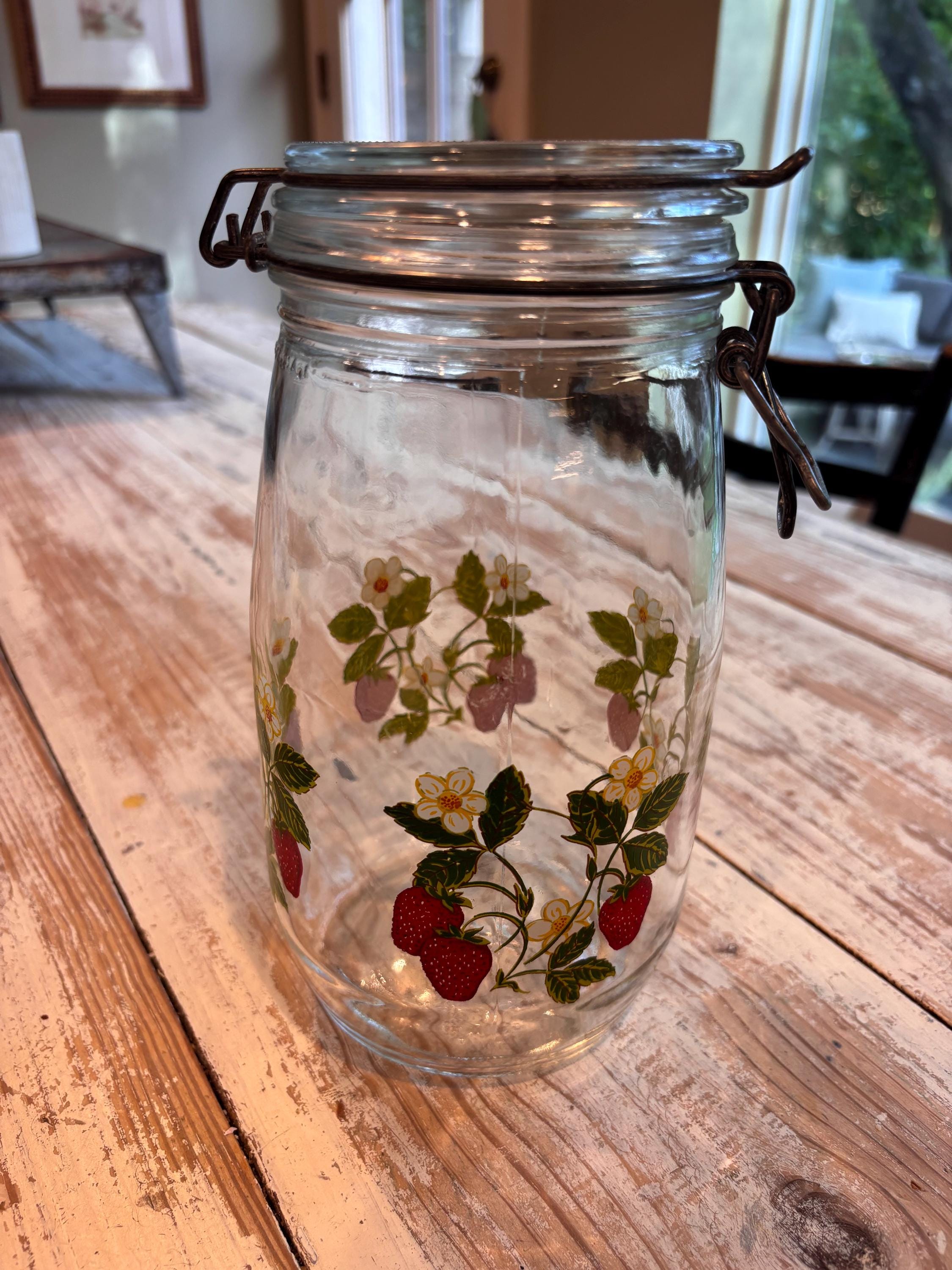 LUMINARC ARC jam jar Ｍ❷Ｌ❷セットWECK ★France Arc France Glass Storage - Etsy