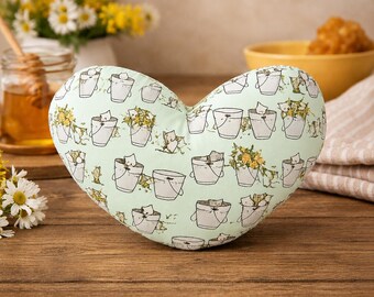 Handmade SafeCush Heart Pillow