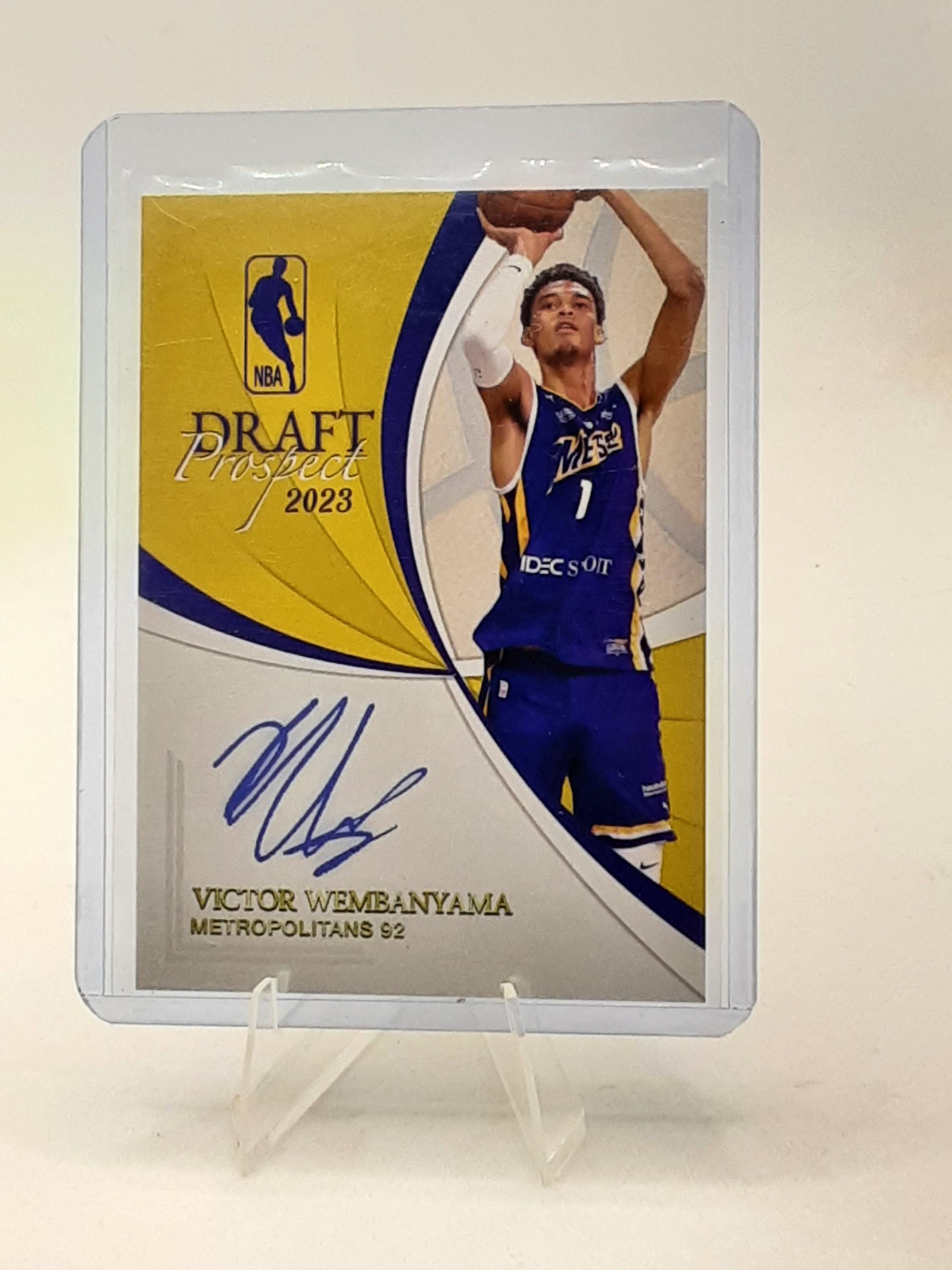 Victor wembanyama signed card - Etsy 日本