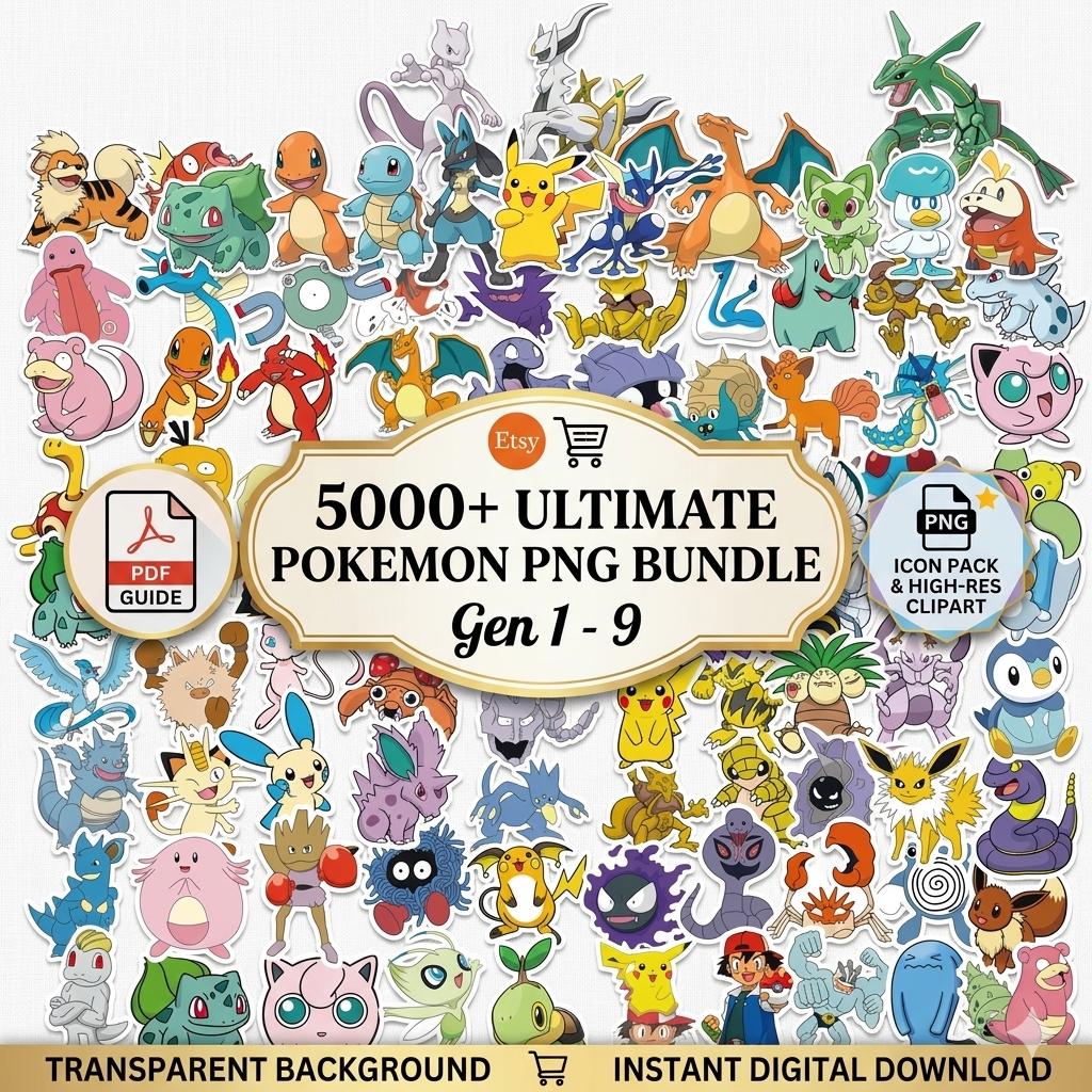 ポケモン第9世代 - Etsy 日本