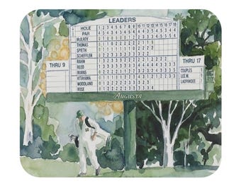 Alfombrilla de ratón Signature Tournament Leaderboard: una tradición que merece la pena exhibir.