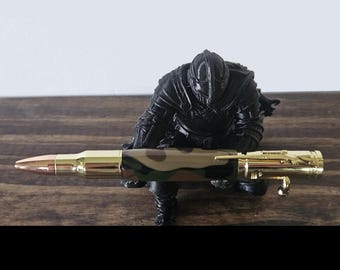 Bolt Action Rifle Pen with Bullet Details