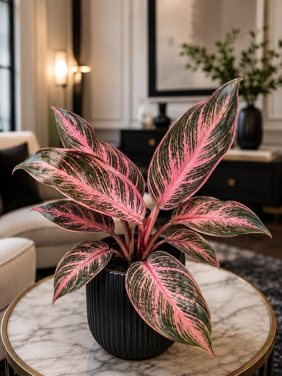 Pink Zz Plant Variegated - Etsy