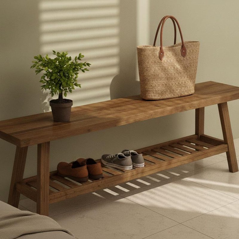 Narrow Bench - Etsy
