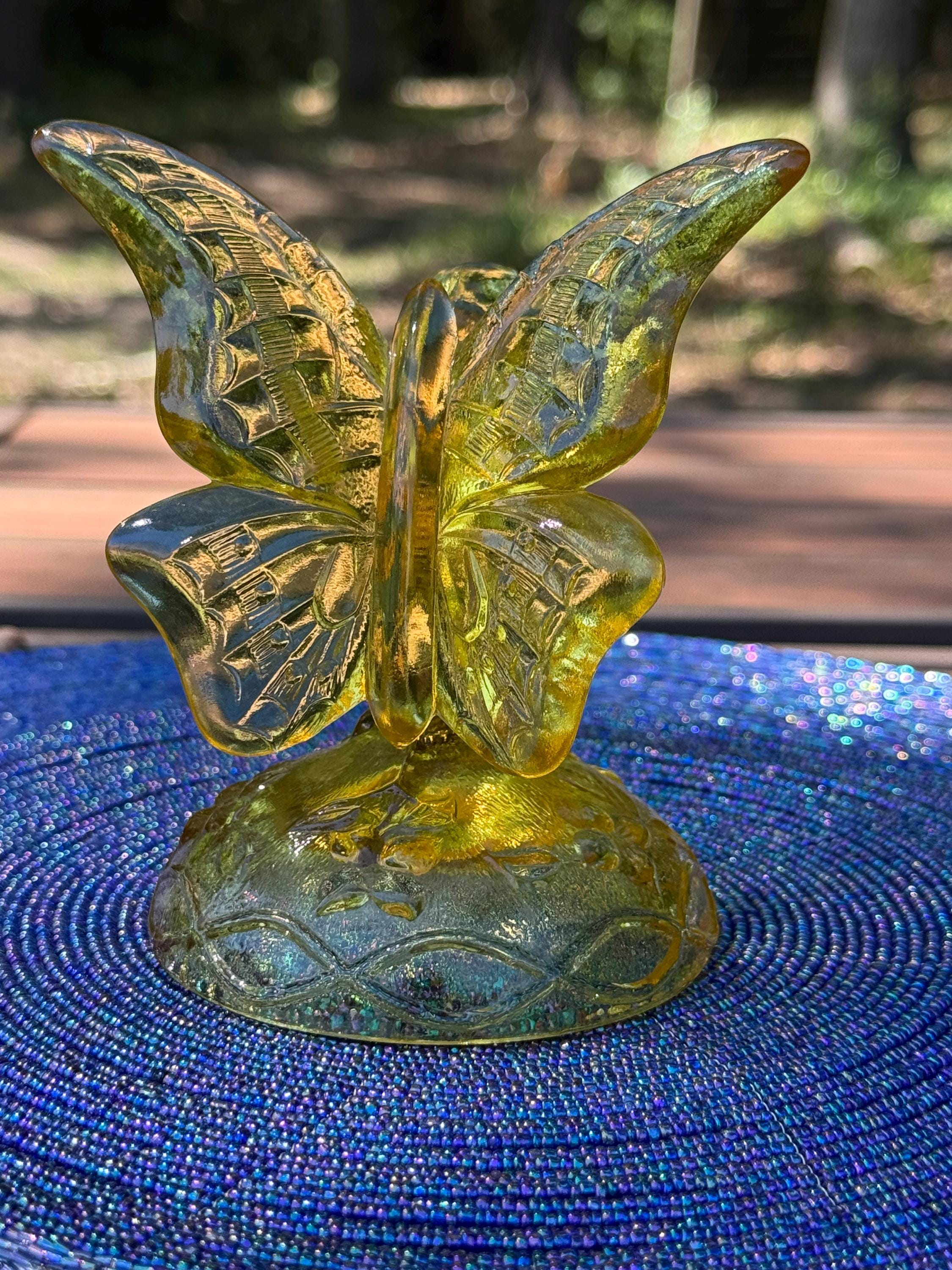 Fenton Butterfly - Etsy
