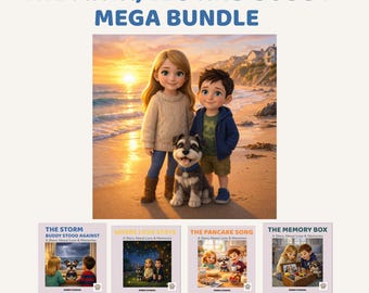 Maya Leo Buddy Grief Bundle | Children's Emotional Learning Story Books (4 PDF)