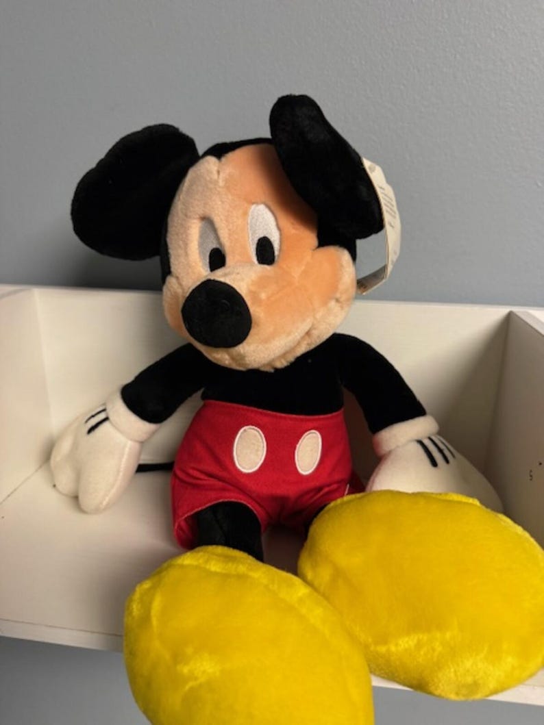Disney Mickey Mouse Plush Stuffed Animal Toy image 1