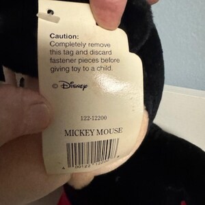 Disney Mickey Mouse Plush Stuffed Animal Toy image 2