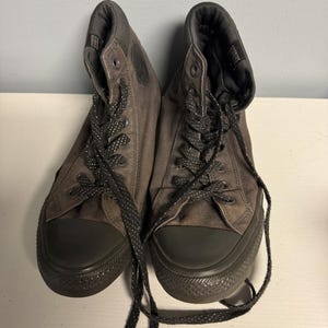 Campio XT Shoes - Reebok Reebok Unisex High-Top Canvas Sneakers Size 10 Brown/Black main image 2