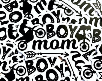 Pegatina de mamá niño