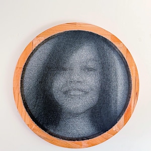 Custom String Art Portrait, LED Illuminated Wooden Wall Decor, Personalized Couple Gift