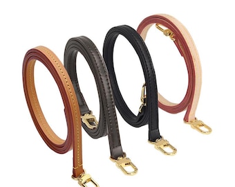 Leather Vachetta shoulder straps, ,for cross-body,Shoulder Carry & Hand Carry Replacement Strap,coffee, black, Honey Tan and light peach