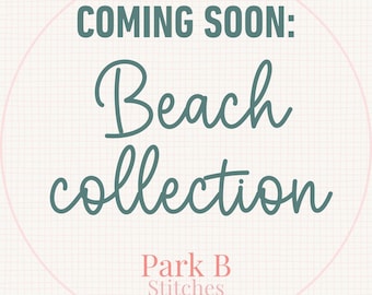 Beach Needlepoint Collection Coming Soon