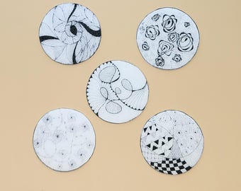 Anxiety-Reducing Circle Sensory Sticker - Calming Tool for Relaxation and Focus
