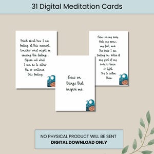 Zen Vibes: Cartões de Meditação para Imprimir