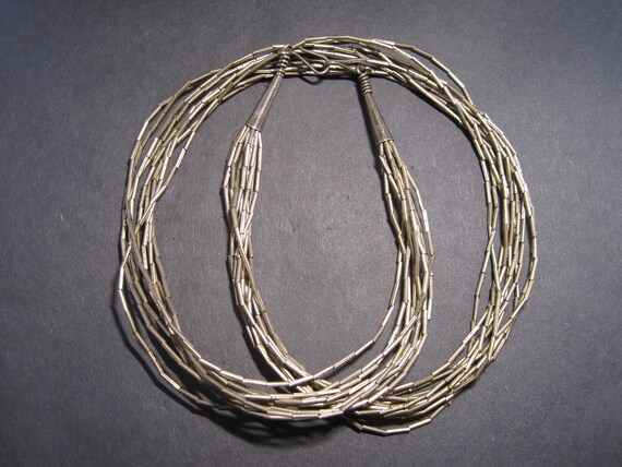 Native American Sterling Multi Strand 