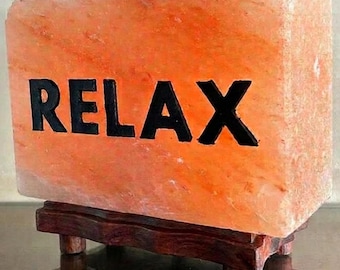 Himalayan Salt Lamp Massage Room Decor Spa Decor Meditation Room Yoga Studio Decor Therapist Office Wellness Gift Self Care Gift Relax