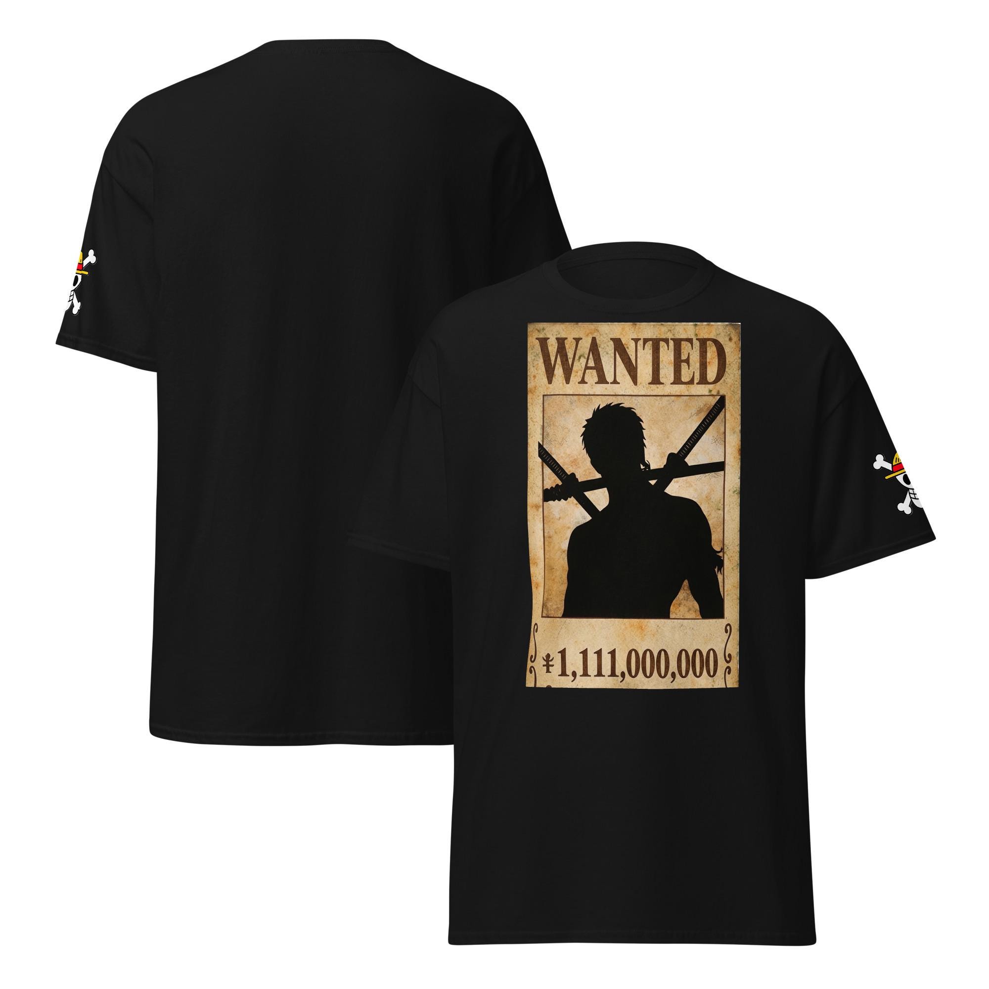One piece wanted shirt - Etsy 日本