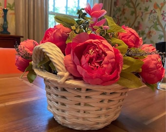 A Tisket, a Tasket, a Porcelain Lattice Basket