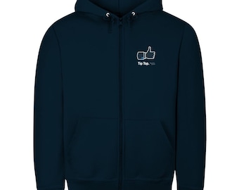 Herren Zipper Hoodie fest ab D