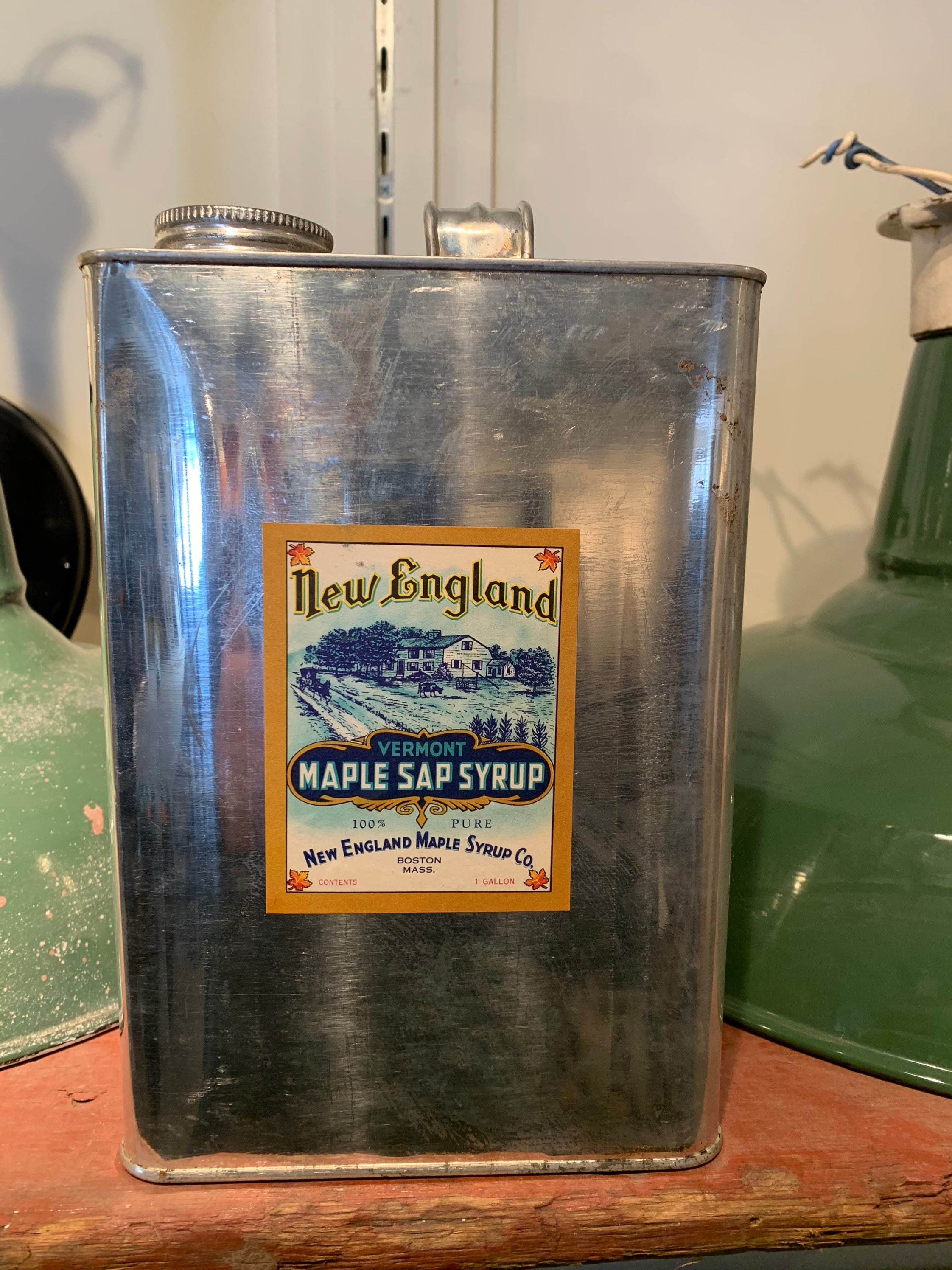 Bar-None Syrup Can • Antique Advertising