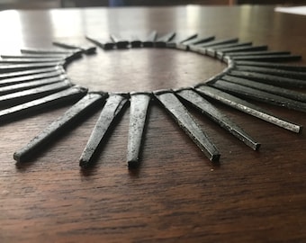 Lot of 30 Antique Square Cut Nails Vintage Hardware - 3 Inches
