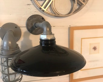 Custom Designed Industrial Wall Sconce
