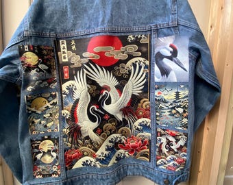 Japans spijkerjack van Crane