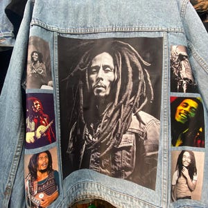 Bob Marley denim jacket